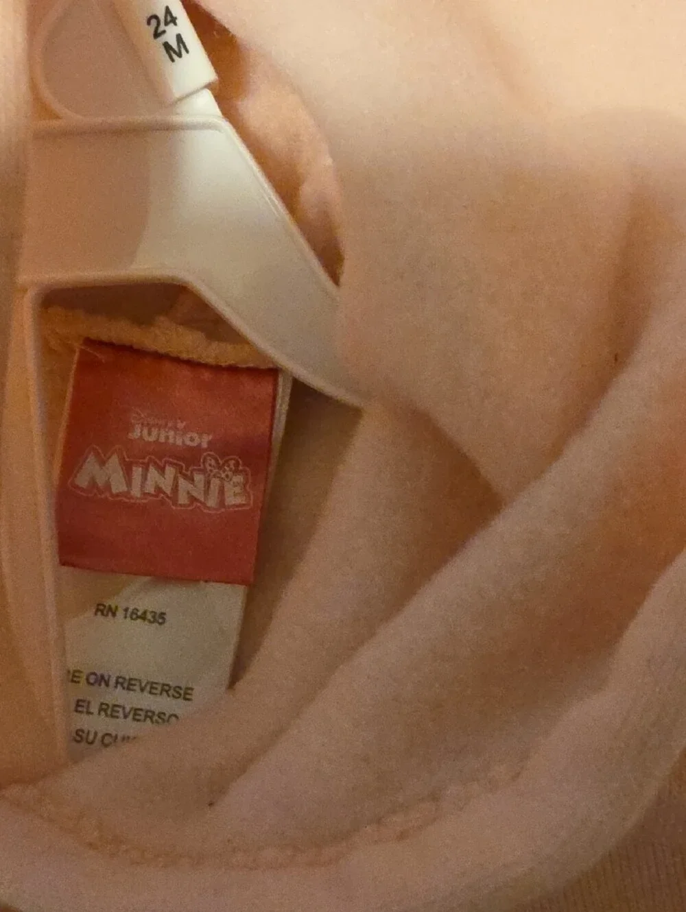 Disney soft peach